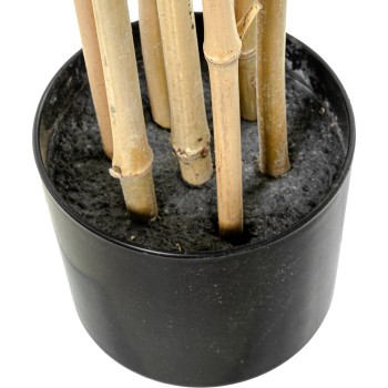 Planta Artificial Bambu 180 Cm 7 Troncos 180 Cm.